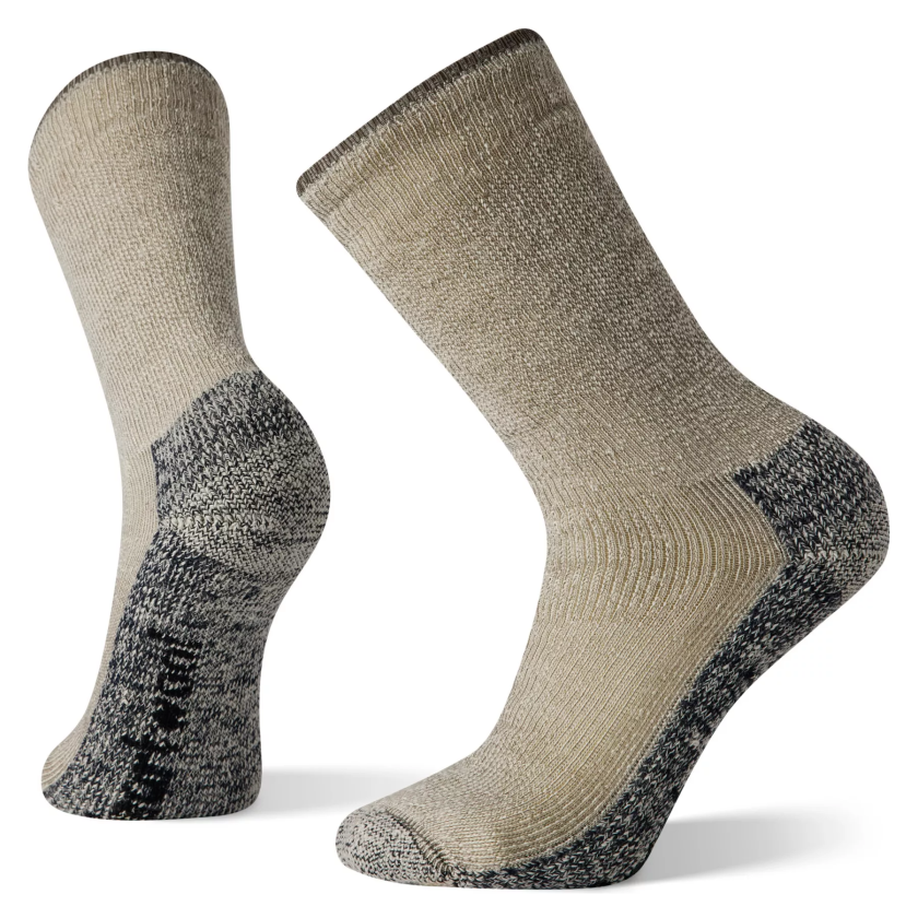 Unisex Classic Mountaineer Maximum Cushion Crew Taupe S, Taupe