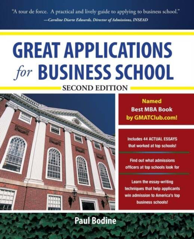 Great Applications for Business School, Second Edition av Paul Bodine