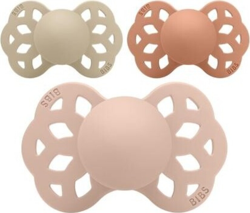 Bibs Infinity, Str. 2 (6+ Mnd.), Symmetrisk - Silikon