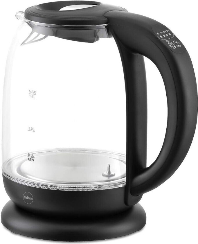 Vannkoker Eldom C510C Sort 2200 W 1,7 L