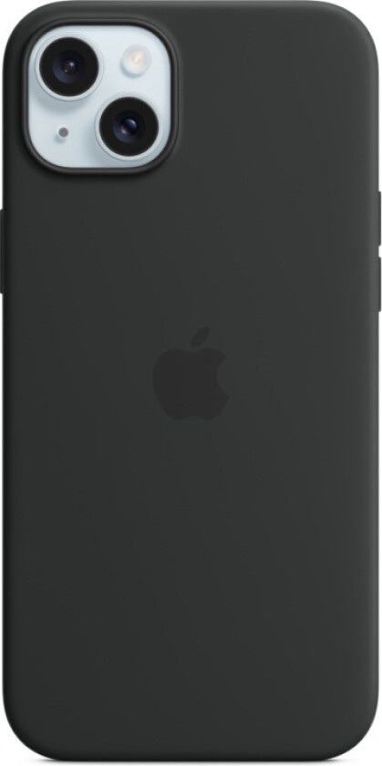 iPhone 15 Plus Silicone Case with MagSafe - Black