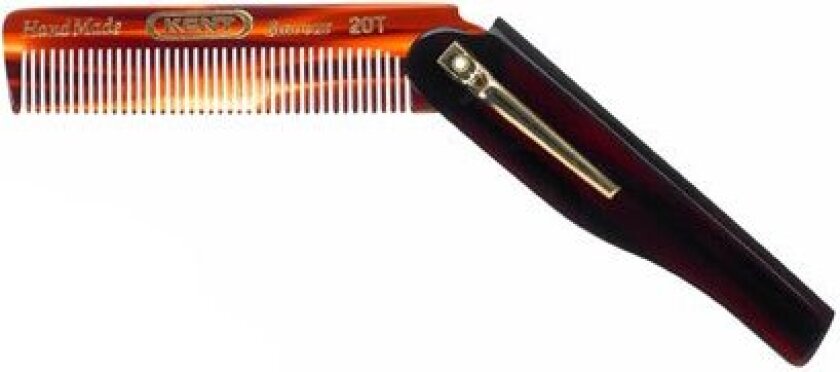 Handmade Mens Folding Pocket Comb Fine
