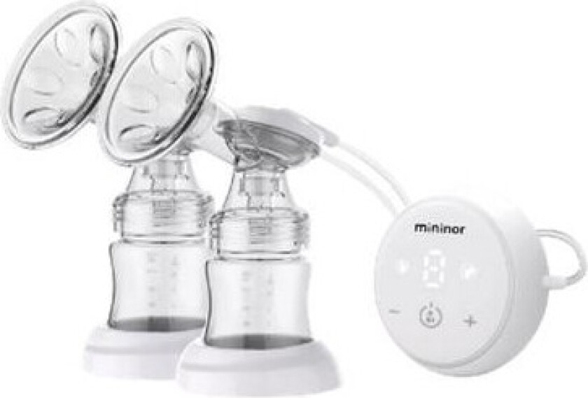 , Elektrisk Brystpumpe, Hvit - Transparent