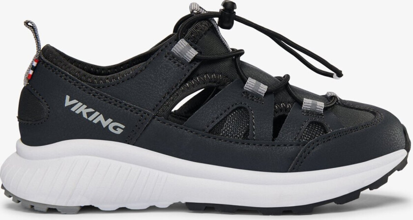 Kids' Aery Sandal Speedlace Black/Grey 25, Black/Grey