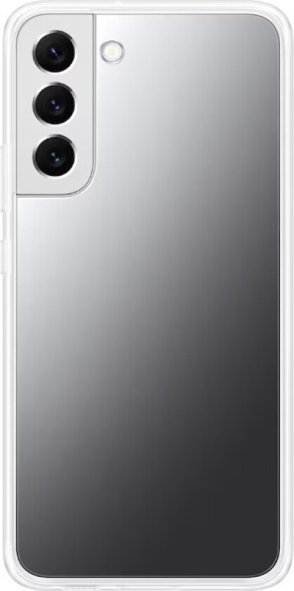 Original Galaxy S22+ (Plus) Frame Deksel med Speil - Gjennomsiktig (EF-MS906CTEGWW)
