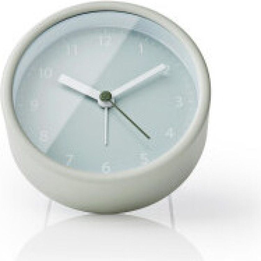 Analog Desk Alarm Clock slumrefunksjon Grøn