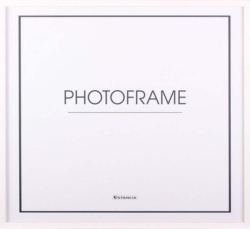 Ramme Oslo Akrylglass Hvit 70x70 Cm