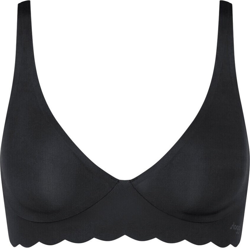 Zero Microfibre. Soft BH Uten Spiler, Farge: Svart, Størrelse: XS, Kvinner