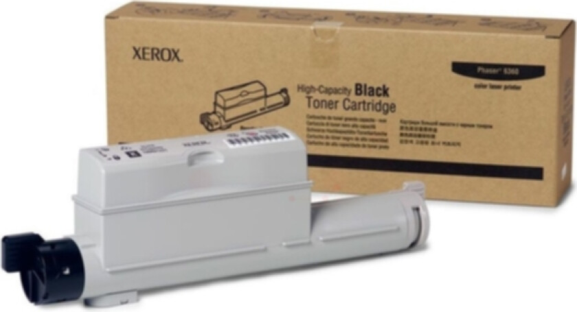 Toner Svart 18k - Phaser 6360