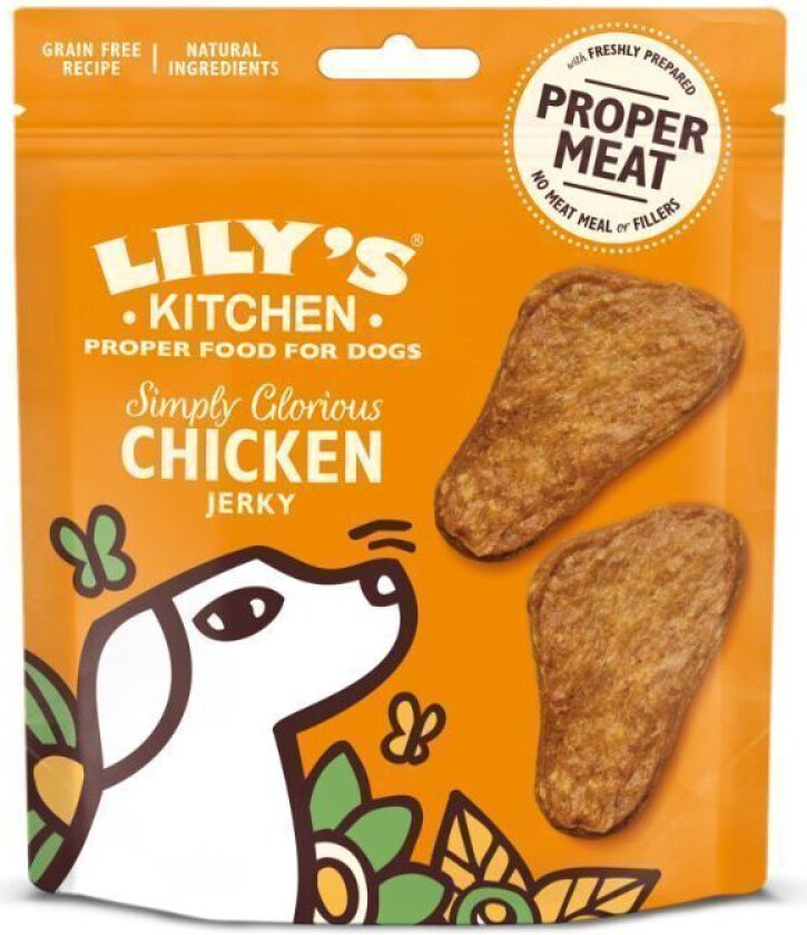 Simply Glorious Chicken Jerky Godbiter til hund 70 g