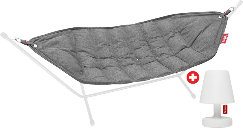 Headdemock Superb Hammock (Stativ Lys Grå) Rock Grey