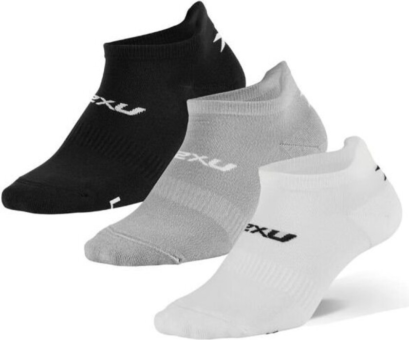 2xu Ankle Socks 3 Pack Three/colour L