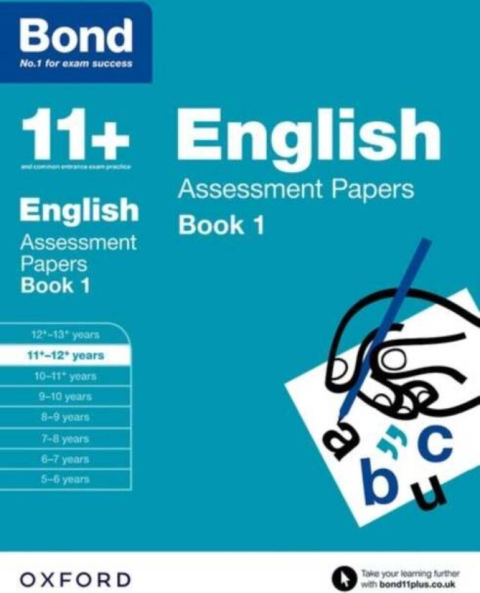 Bond 11+: English: Assessment Papers av Sarah Lindsay, J M Bond, Bond 11+