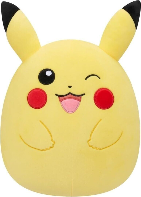 Squishmallows Pokémon Winking Pikachu Plysj Kosedyr 25cm