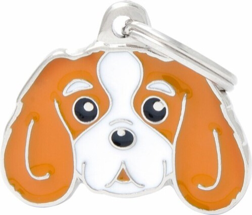 Blenheim Cavalier King ID Dog Tag