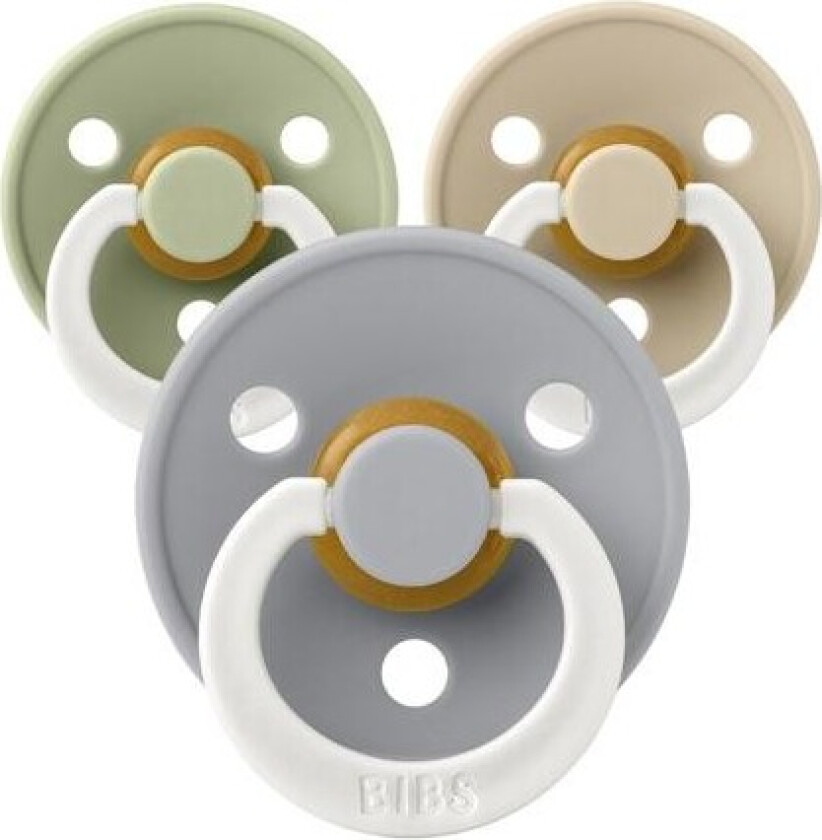 Bibs Colour Night, Str. 1 (0-6 Md.), Symmetrisk - Latex