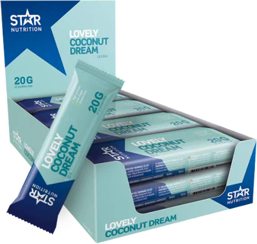 12 x Star Nutrition Protein Bar, 55g