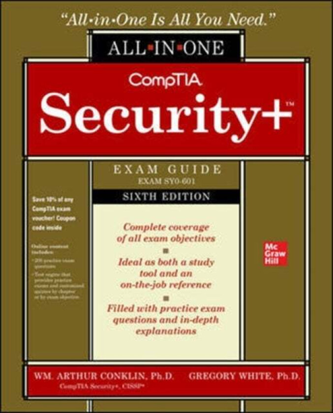 CompTIA Security+ All-in-One Exam Guide, Sixth Edition (Exam SY0-601) av Wm. Arthur Conklin, Greg White