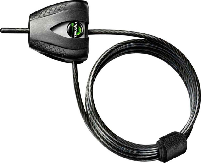 MASTER LOCK 8417EURDPRO, Kabellås, Sort, Stål, Vinyl, Vinyl, Stål, 1800 mm