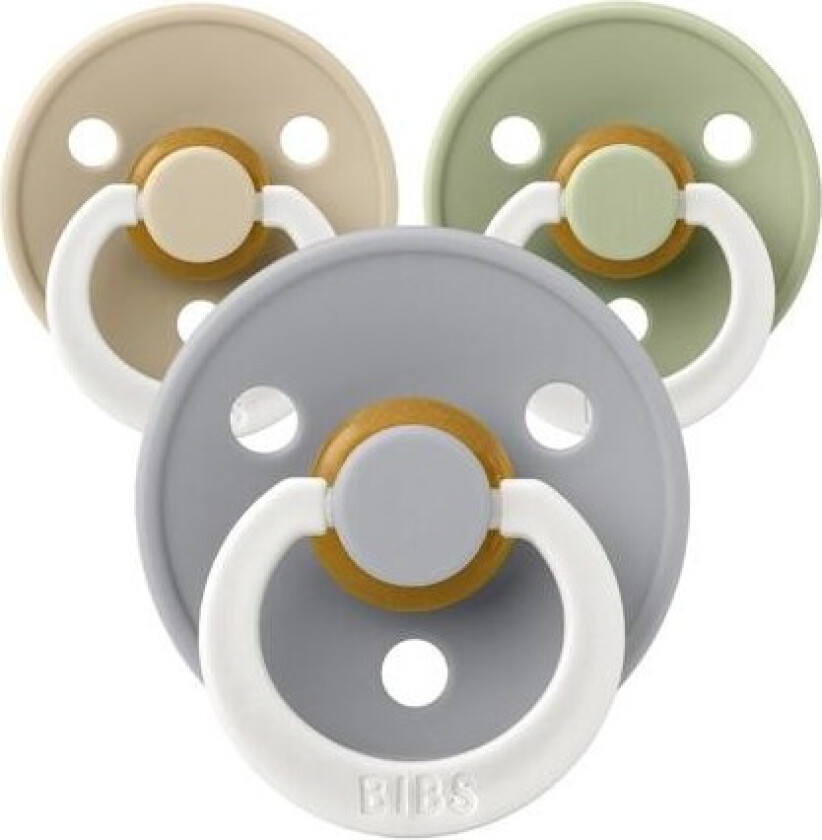 Bibs Colour Night, Str. 2 (6+ Md.), Anatomisk - Latex