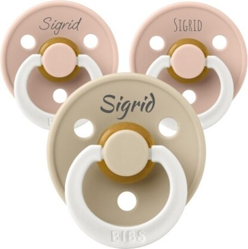 Bilde av Bibs Colour Night, Str. 1 (0-6 Md.) , Symmetrisk - Lateks, Smokker Med Navn