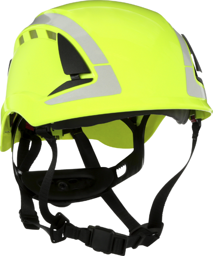 SecureFit X5014V Vernehjelm dobbelt godkjenning, ventilert, refleks Hi-viz