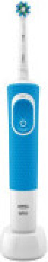 Vitality 100 CrossAction tannbørste blå