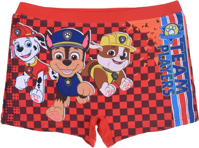 Badeshorts - Red - 116