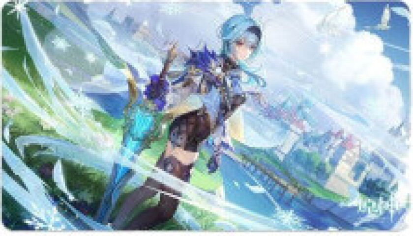 Genshin Impact Dance of the Shimmering Wave Musematte Eula 70 x 40 cm