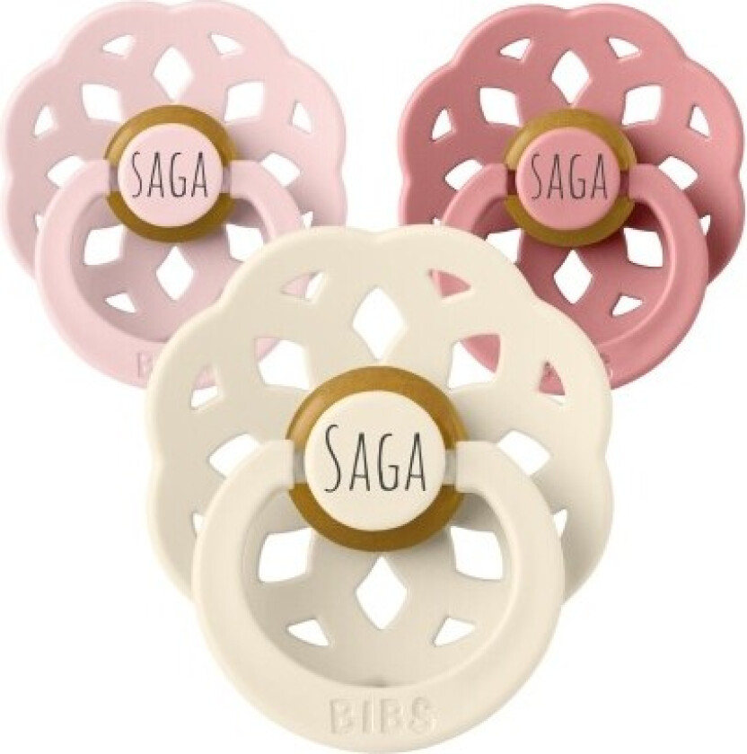 Bibs Boheme, Str. 2 (6+ Md.), Rund - Lateks, Smokker Med Navn