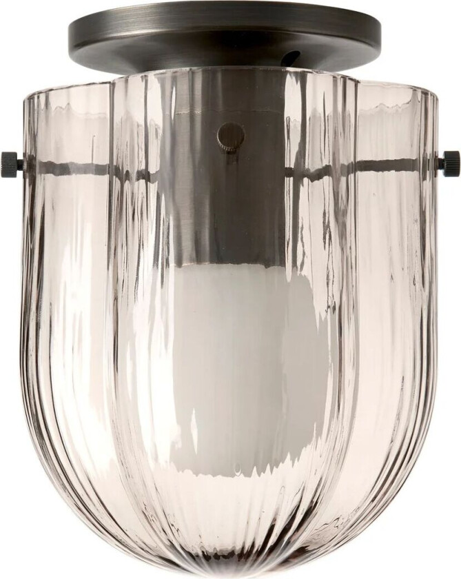 Seine taklamp Ø 17,2 cm Brass-smoke