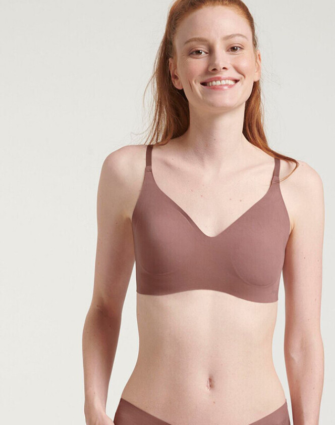 Zero Microfibre. Bralette BH, Farge: Cacao, Størrelse: XS, Kvinner