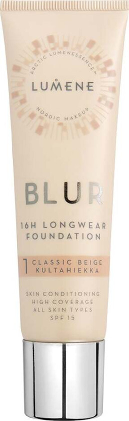 Blur 16h Longwear Foundation Spf15 1 Classic Beige