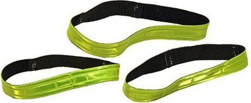 Alac halsbånd gul med microrefleks