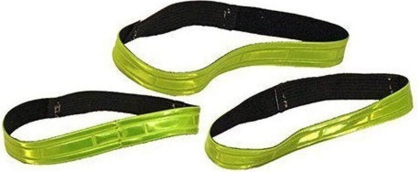 Alac halsbånd gul med microrefleks