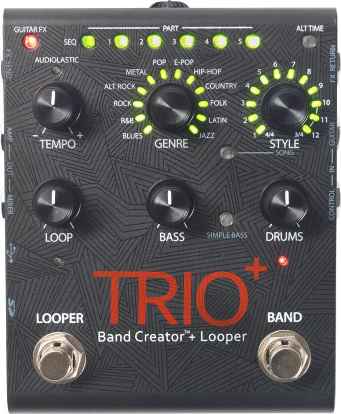 TRIO+ Band Creator Pedal