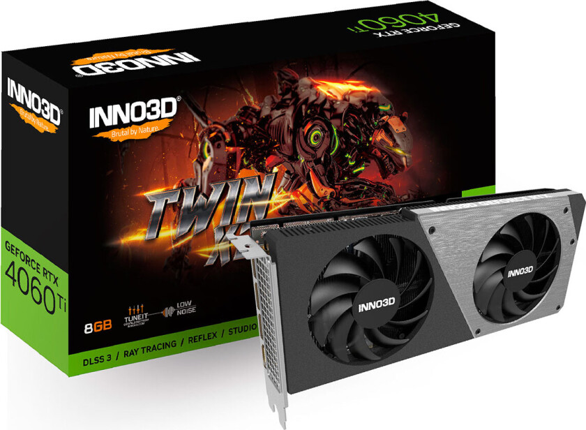 InnoVISION INNO3D GeForce RTX4060Ti Twin X2�8GB GDDR6