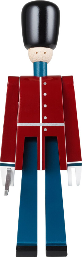 Bilde av Kay Bojesen officer med sverd Rød-blå