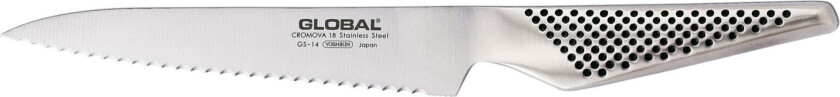 GS-14R allkniv 15 cm bølgetagger rustfritt stål