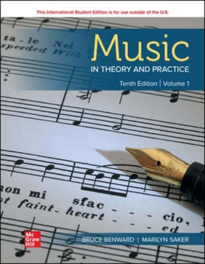 ISE Music in Theory and Practice Volume 1 av Bruce Benward, Marilyn Saker