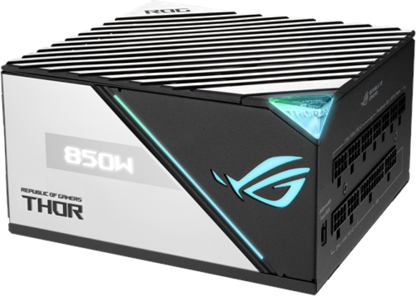 ROG Thor 850P2 Strømforsyning (PSU) - 850 Watt - 135 mm - 80 Plus Platinum sertifisert