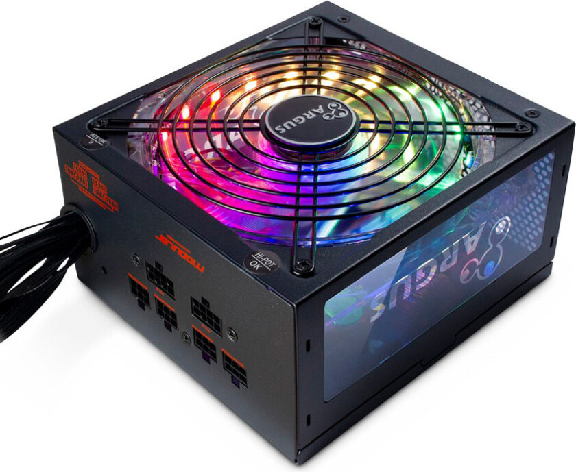 Argus RGB-750W CM II - PSU (intern) - ATX12V 2.3 AC 100/240 V - 750 Watt - aktiv PFC - sort
