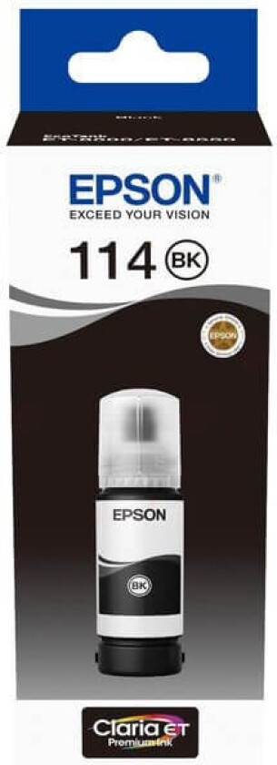 114 EcoTank Pigment Black Ink bottle