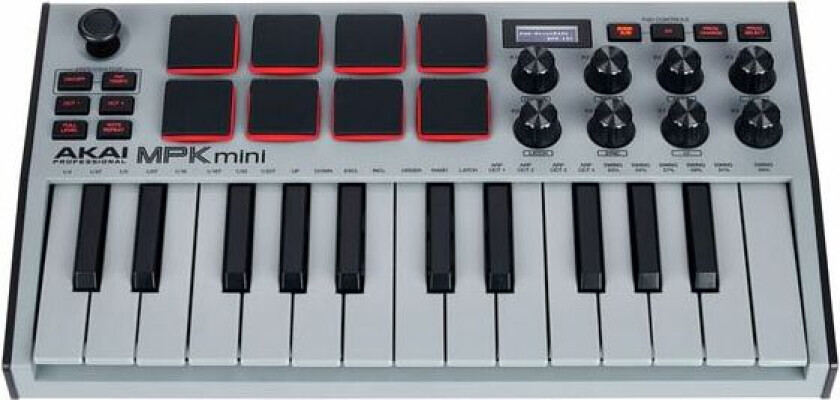 Akai Professional MPK Mini MK3 Bærbart Produksjonskeyboard Grå