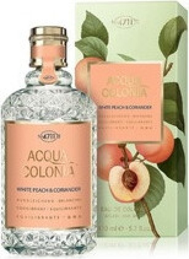 Acqua Colonia hvit fersken og koriander Eau de Cologne 170 ml (unisex)