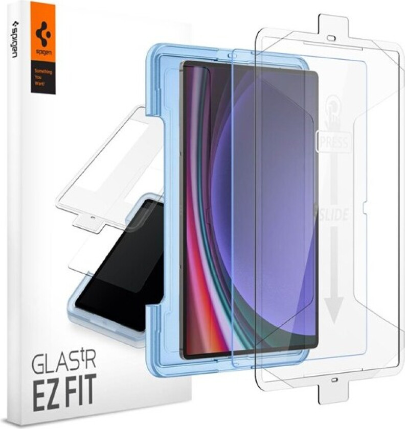 Samsung Galaxy Tab S9 Ultra EZ Fit Glas.tR Skjermbeskytter - Case Friendly - Gjennomsiktig