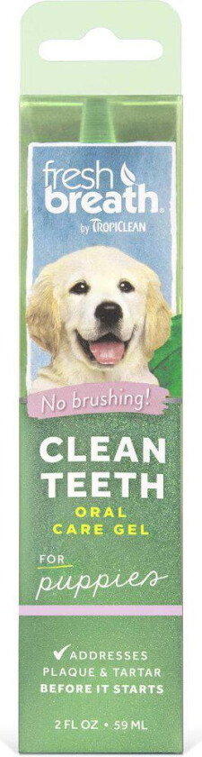 Tropiclean Fresh Breath Clean Teeth Puppy Tannkrem til valper