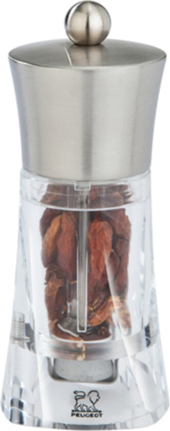 Ouessant, Pepperkvern, Akryl, Rustfritt stål, Rustfritt stål, Rustfritt stål, Gjennomsiktig, 140 mm