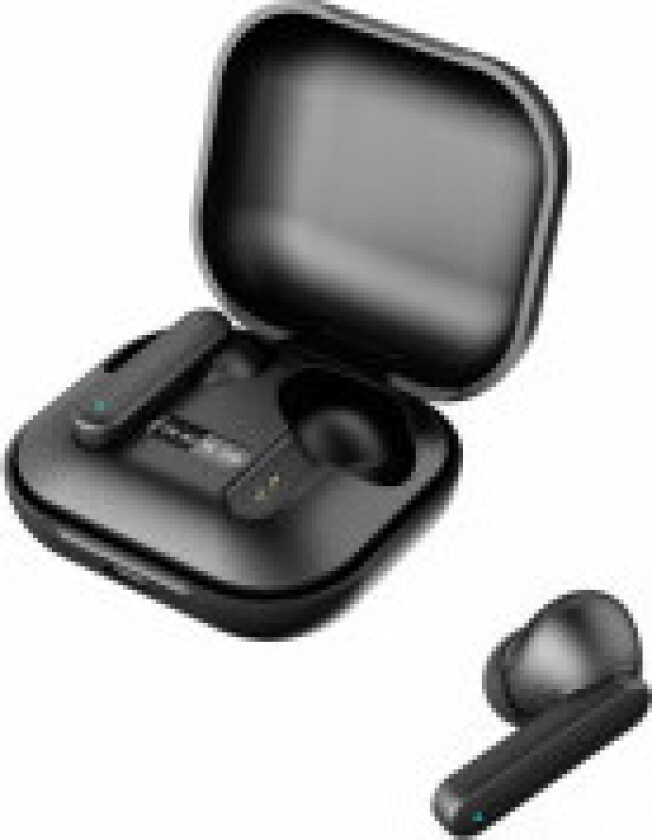 GMB Audio FitEar X100B - True wireless-hodetelefoner med mikrofon - i øret - Bluetooth - svart