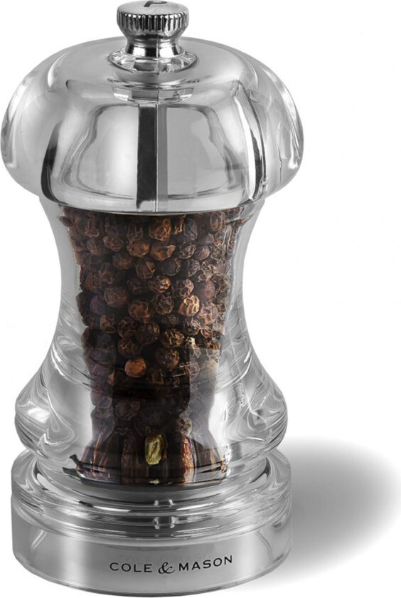 Acrylic Capstan Pepper Mill Akryl Capstan Pepper Mill 11,5 cm